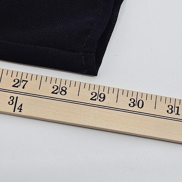 Joseph Ribkoff Trends Crepe Layered Palazzo Pants Black Women’s Size 12 Cocktail - Picture 12 of 13